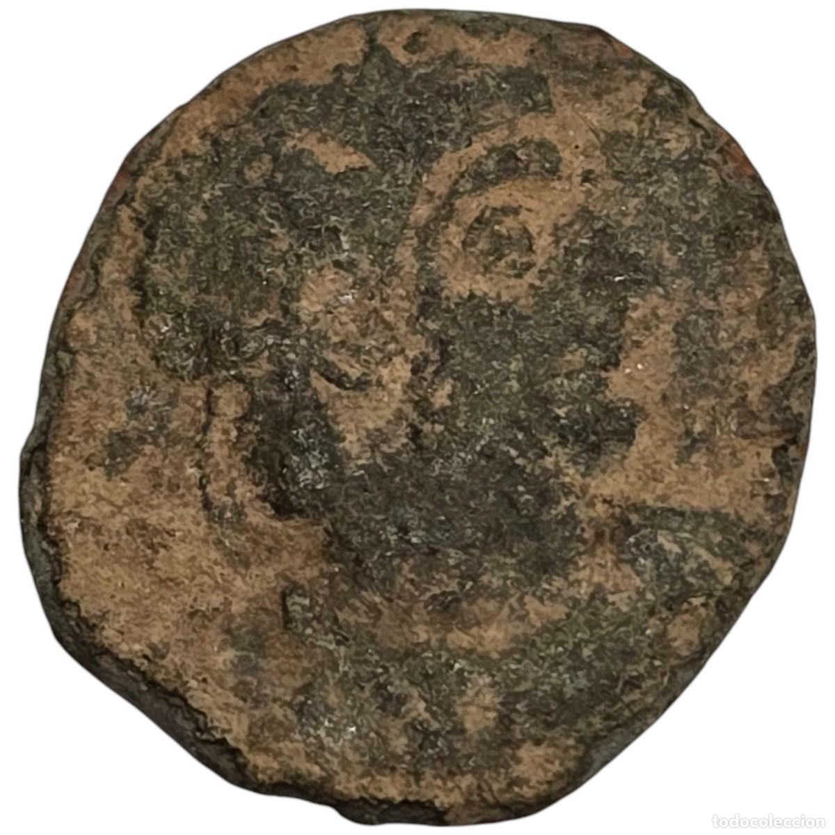 Monedas Imperio romano: MONEDA ROMANA BAJO IMPERIO AE. A IDENTIFICAR. - Foto 1