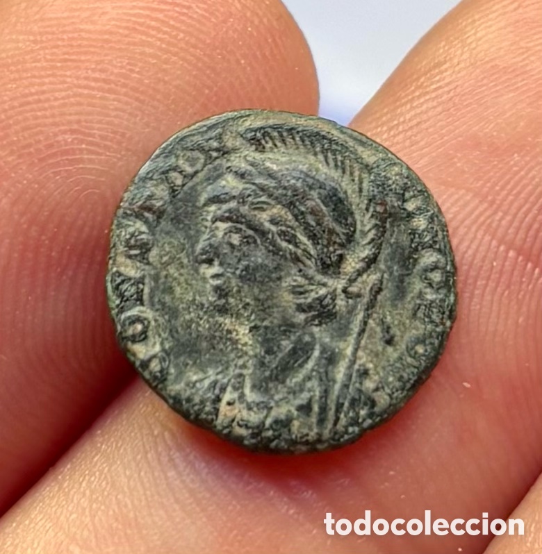 Monedas Imperio romano: Moneda Romana CONSTANTINO Centenional (307-340 d.C ) - Foto 3