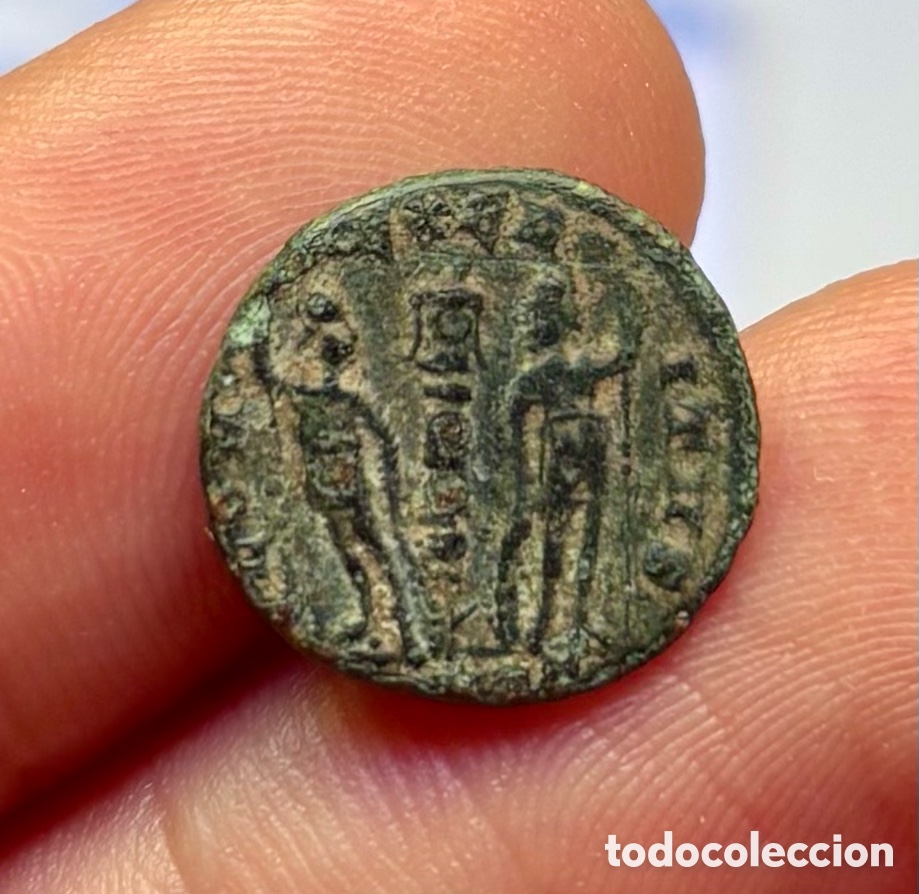 Monedas Imperio romano: Moneda Romana CONSTANTINO Centenional (307-340 d.C ) - Foto 4