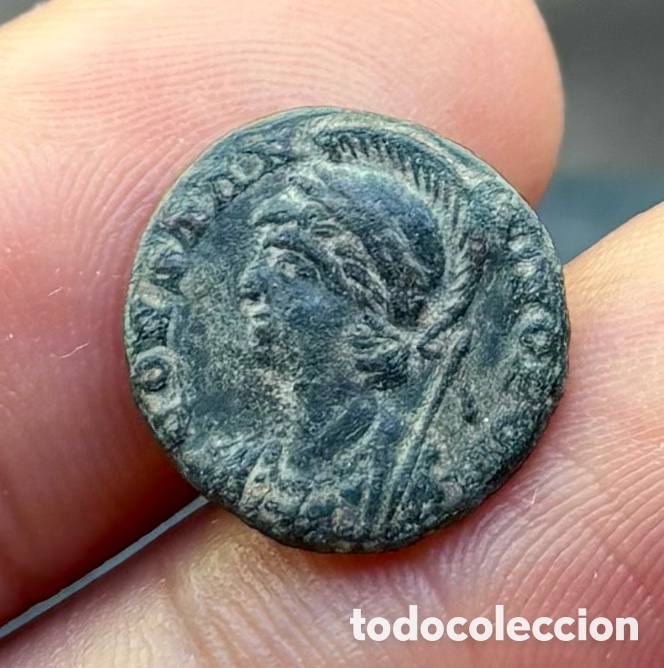 Monedas Imperio romano: Moneda Romana CONSTANTINO Centenional (307-340 d.C ) - Foto 1