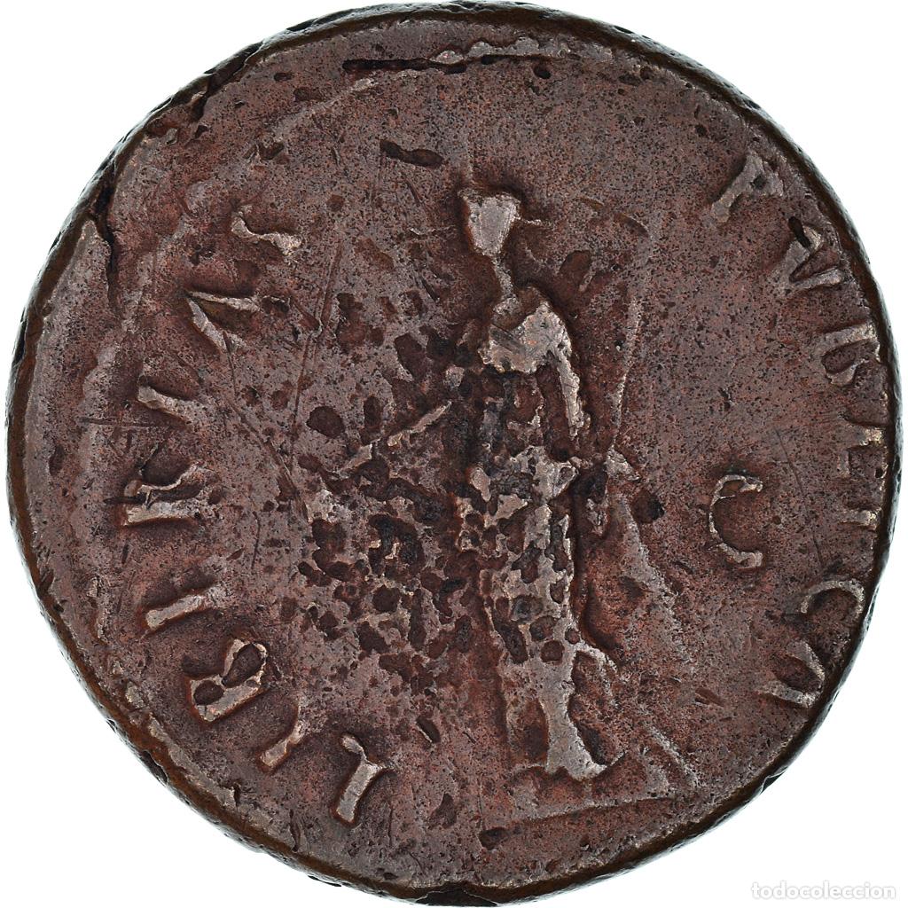 Monedas Imperio romano: [#908855] Moneda, Nerva, As, Rome, MBC+, Bronce, RIC:86 - Foto 2