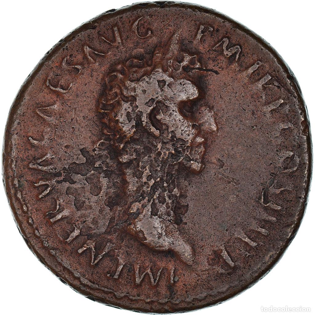 Monedas Imperio romano: [#908855] Moneda, Nerva, As, Rome, MBC+, Bronce, RIC:86 - Foto 1
