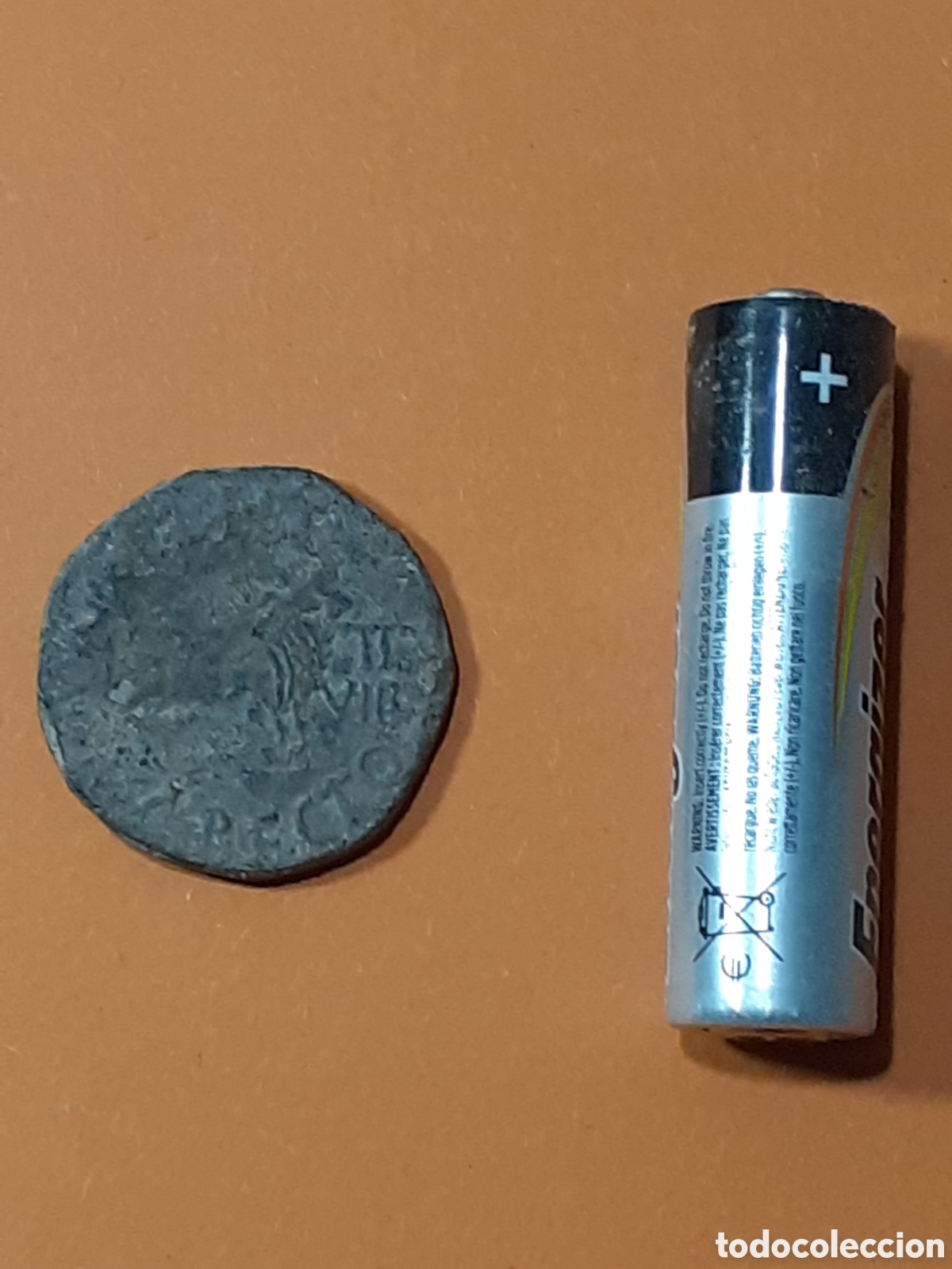 Monedas Imperio romano: Tiberio. Siglo I. As? - Foto 3