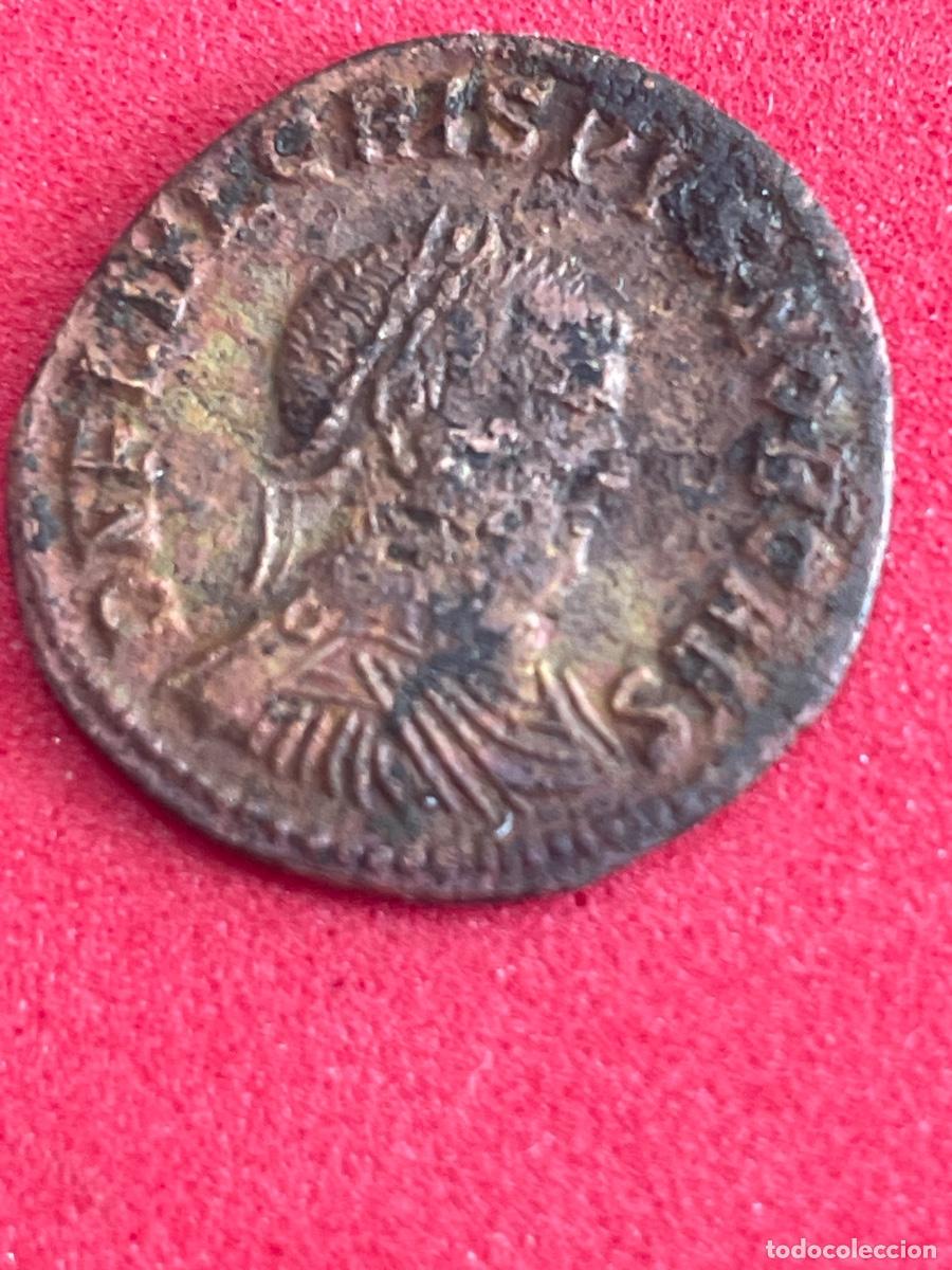 Monedas Imperio romano: MONEDA ROMANA CRISPVS MCC2 - Foto 2
