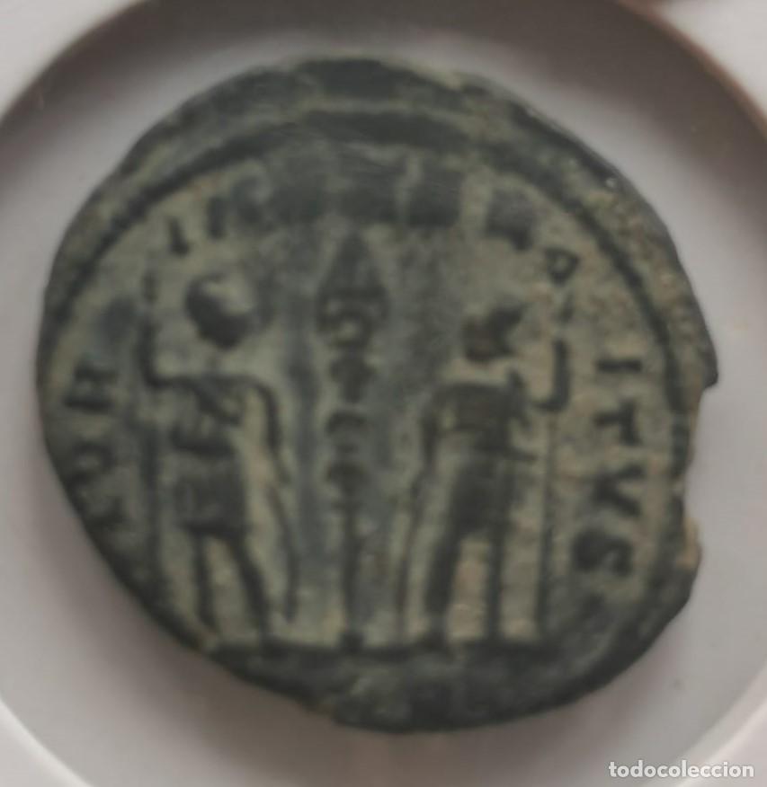Monedas Imperio romano: 1/2 Centenional- Constantinus II -Tesalonica - Foto 2