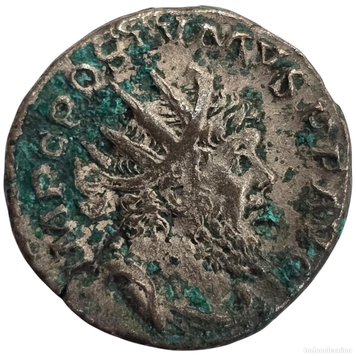 Monedas Imperio romano: IMPERIO ROMANO. ANTONINIANO DE P&Oacute;STUMO. INCRUSTACIONES ESTABLE. - Foto 1