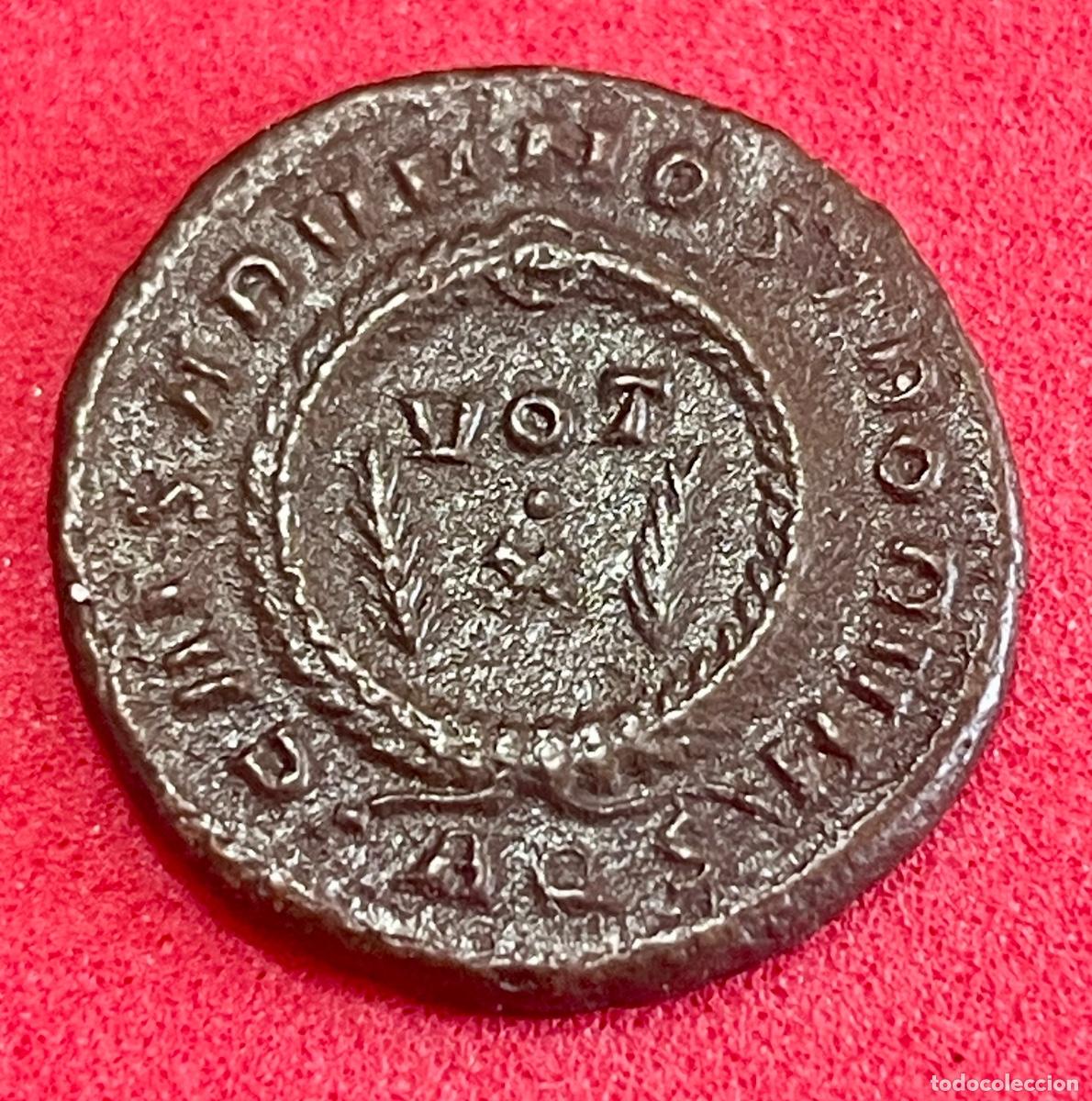 Monedas Imperio romano: MONEDA ROMANA CRISPO AQUILEA - Foto 2