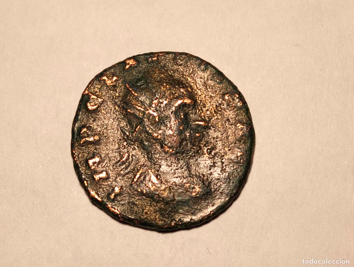 Monedas Imperio romano: MONEDA ROMANA SIN IDENTIFICAR, DIAMETRO 17 MM - Foto 1
