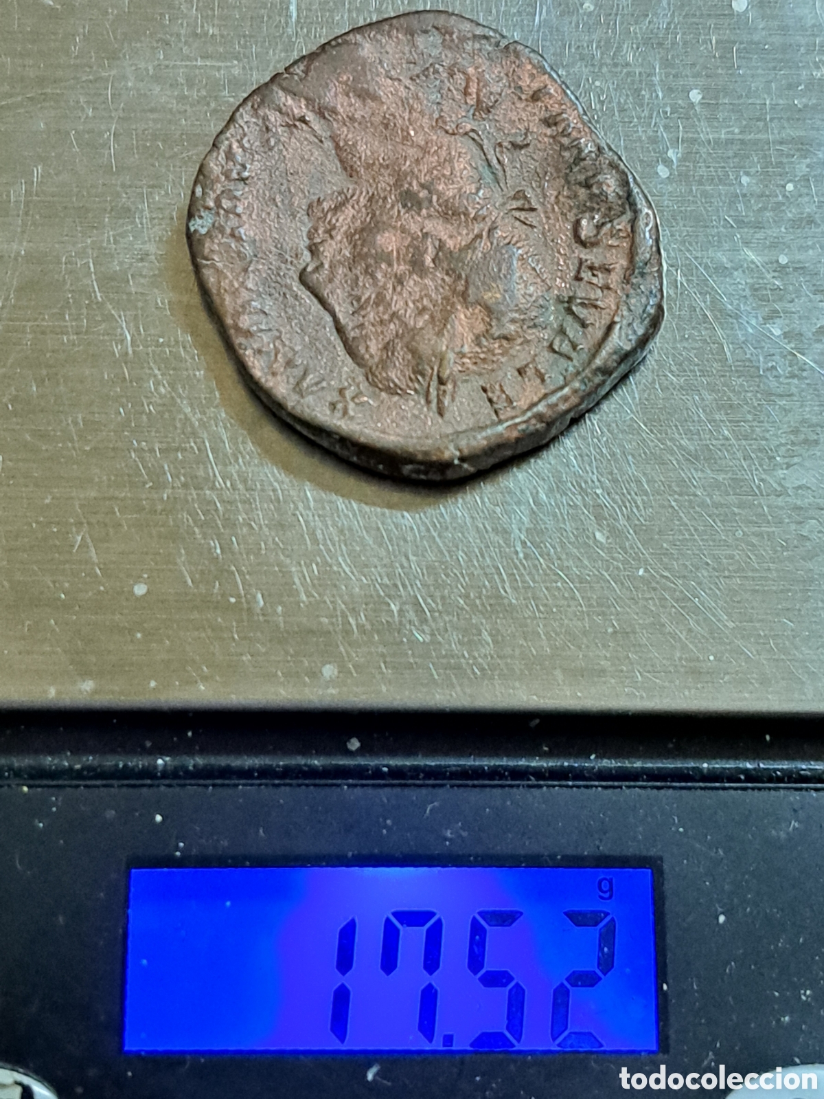 Monedas Imperio romano: Sestercio de la &eacute;poca romana imperial Alejandro Severo - Foto 3