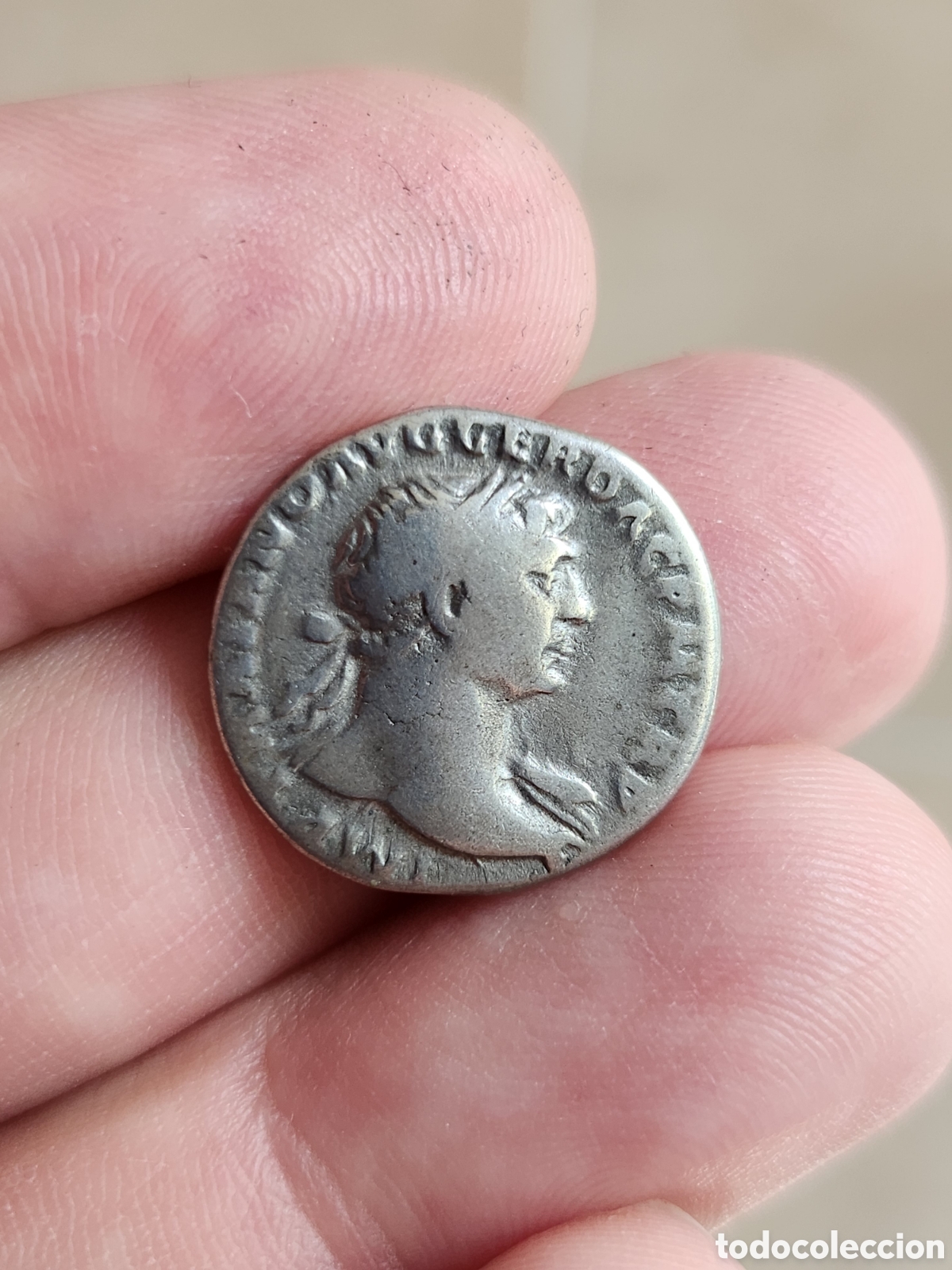 Monedas Imperio romano: Aut&eacute;ntico Denario de Trajano - Foto 4