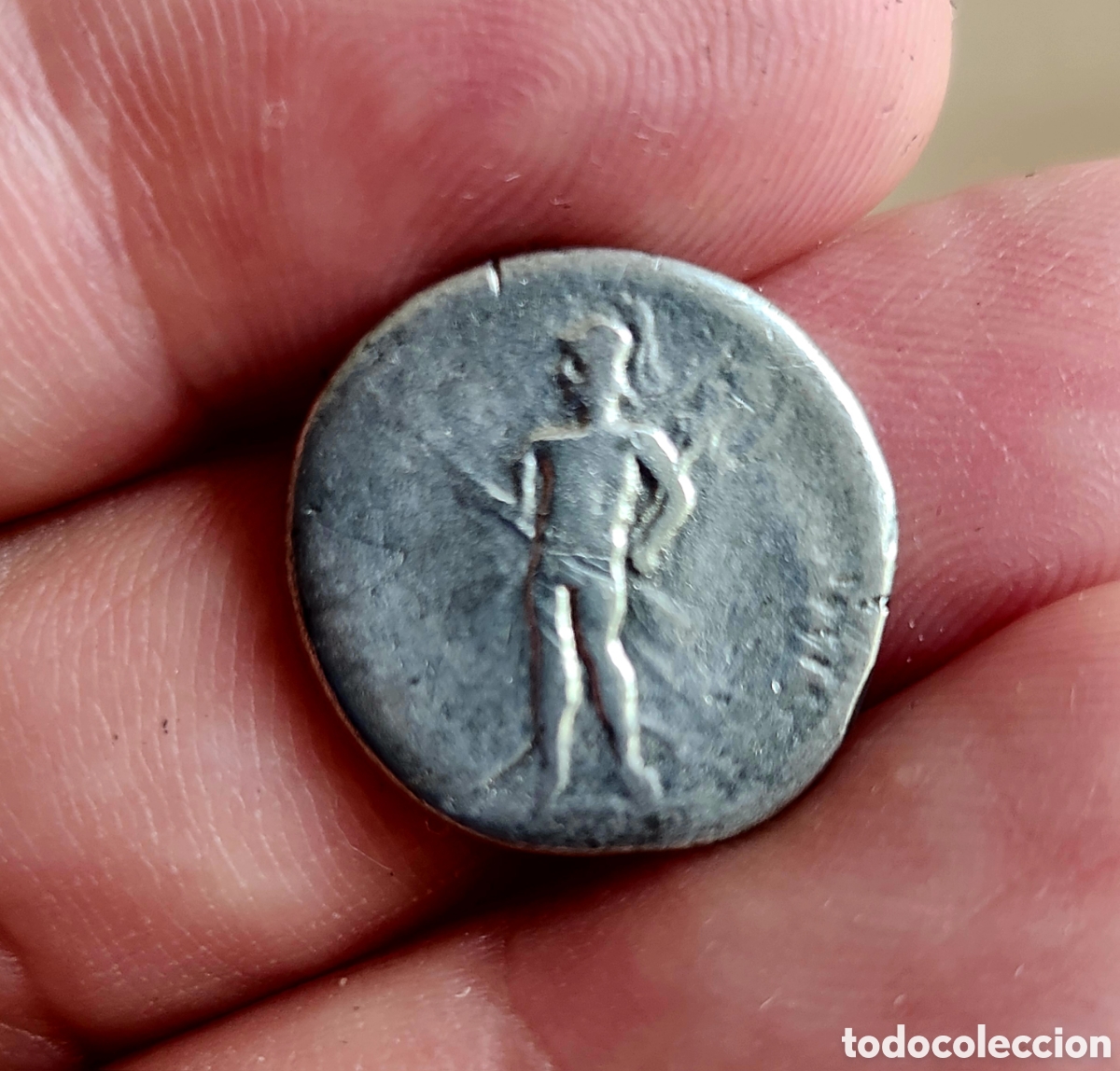 Monedas Imperio romano: Aut&eacute;ntico Denario de Vespasiano - Foto 4
