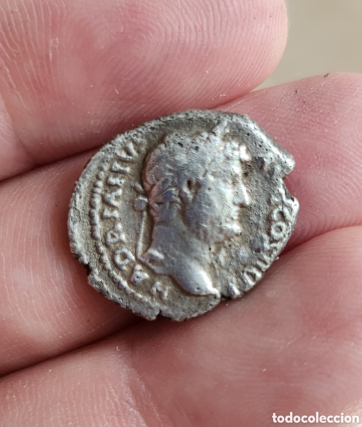 Monedas Imperio romano: Aut&eacute;ntico Denario de Adriano - Foto 2
