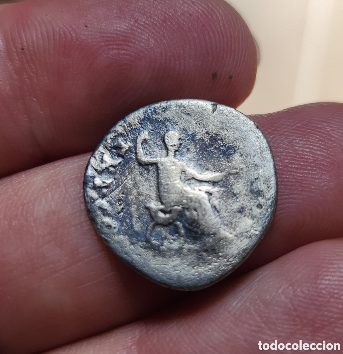 Monedas Imperio romano: Aut&eacute;ntico Denario de Vespasiano - Foto 5