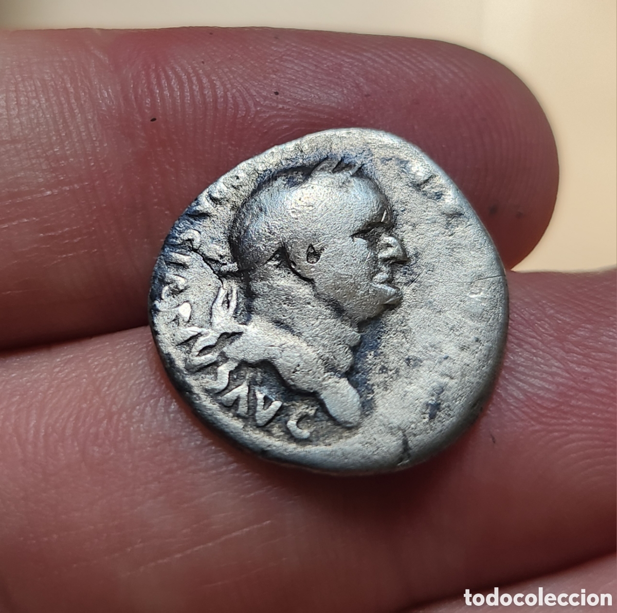 Monedas Imperio romano: Aut&eacute;ntico Denario de Vespasiano - Foto 6