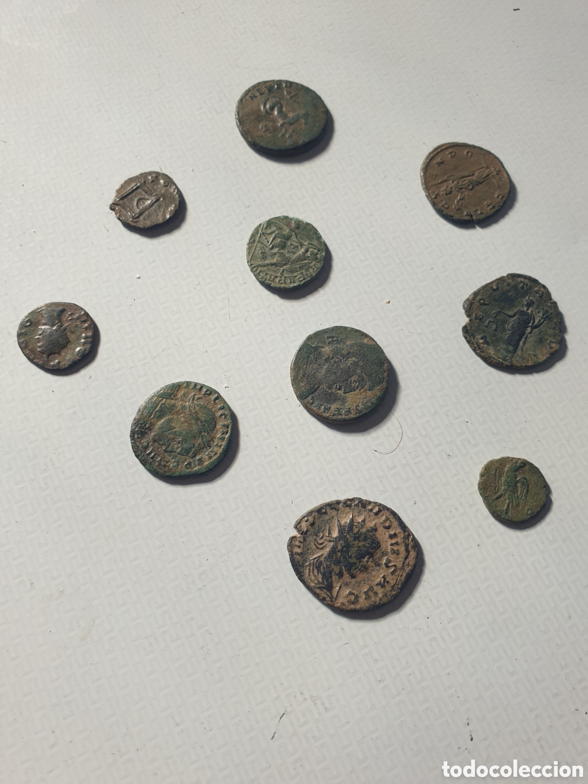 Monedas Imperio romano: LOTE 10 MONEDAS ROMANAS - Foto 3