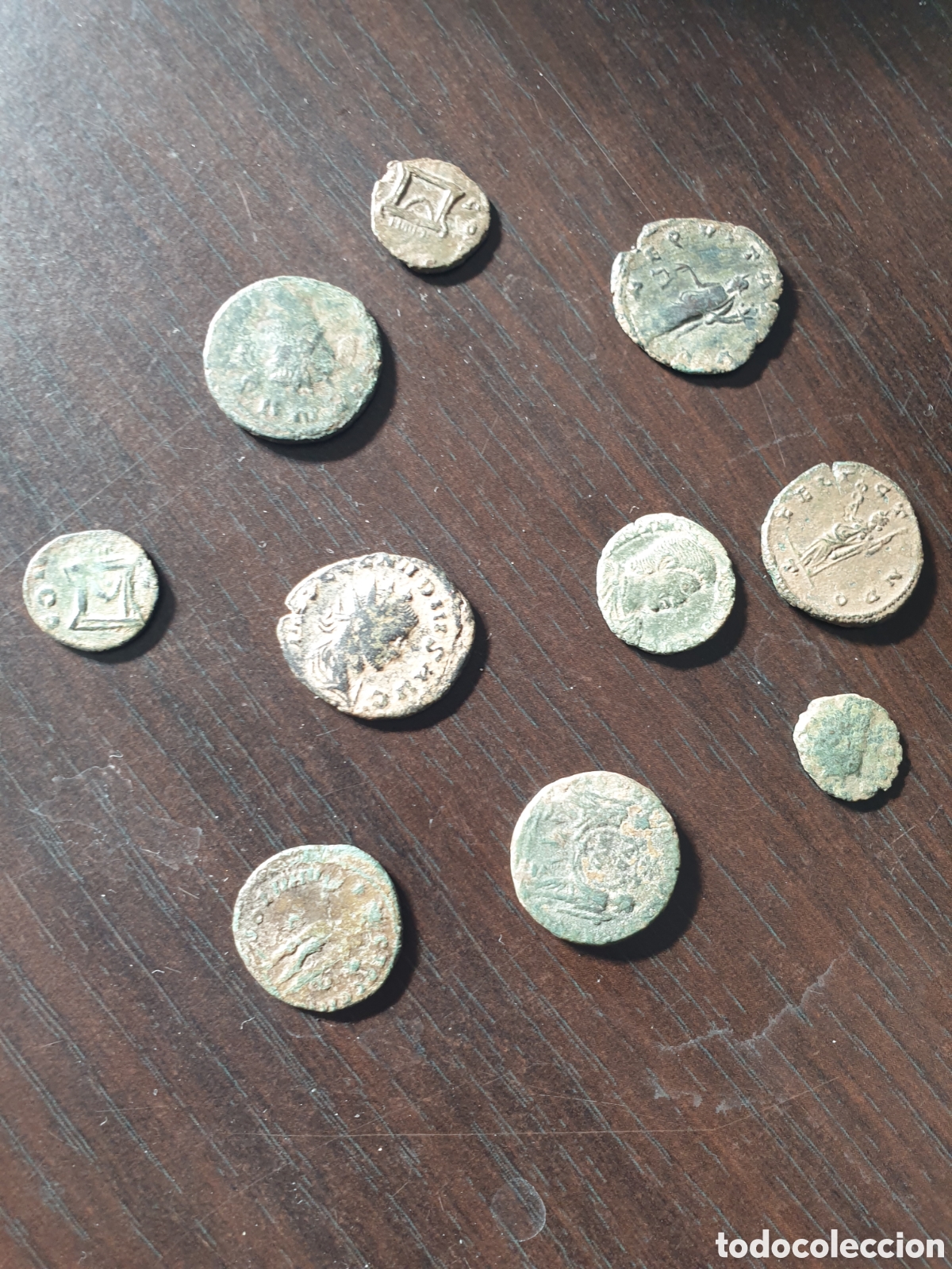 Monedas Imperio romano: LOTE 10 MONEDAS ROMANAS - Foto 1