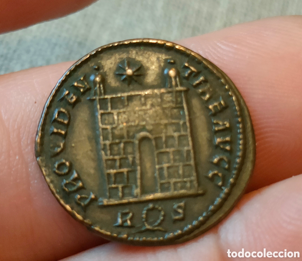 Monedas Imperio romano: Follis constantino I - Foto 2