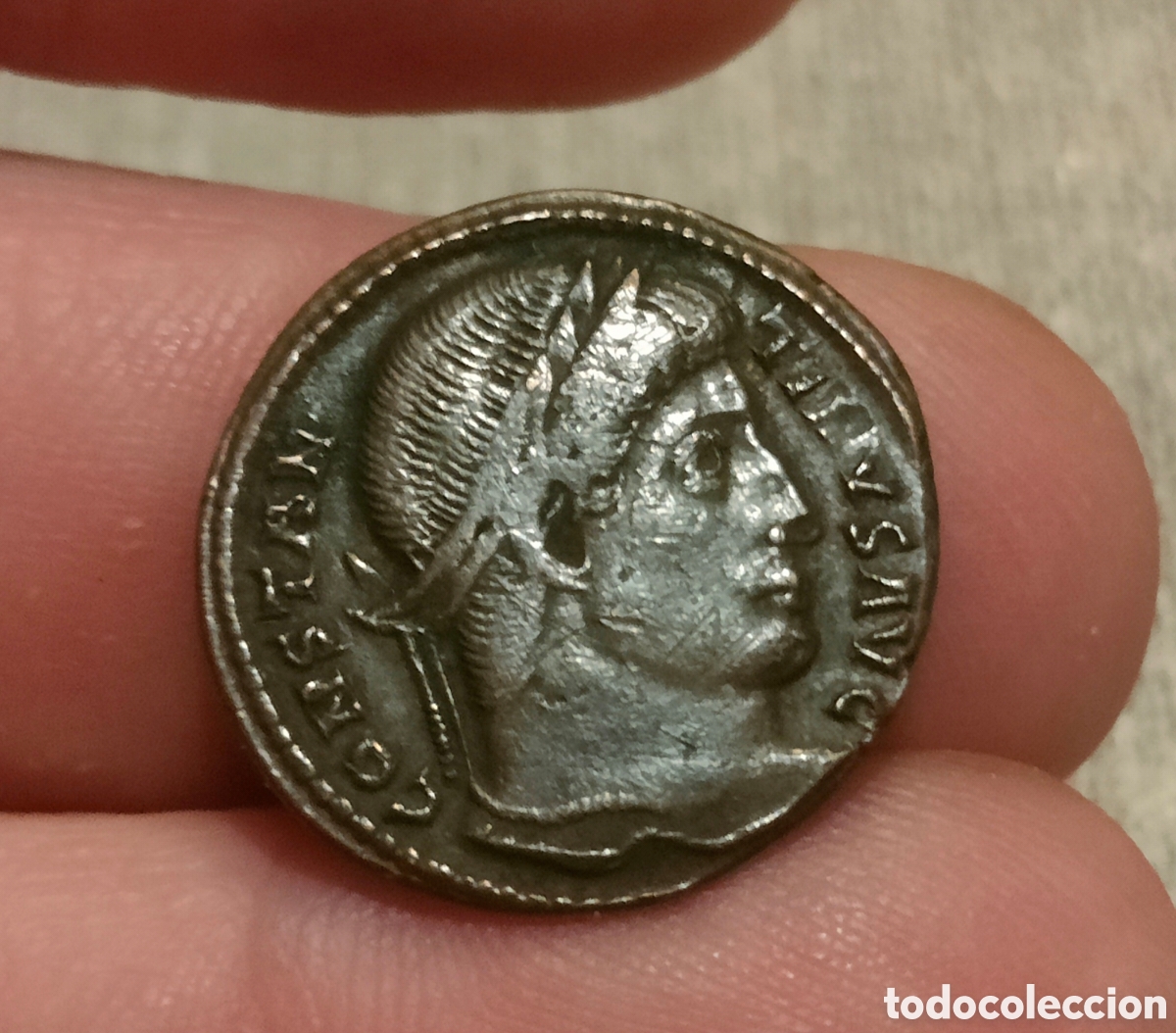 Monedas Imperio romano: Follis constantino I - Foto 3