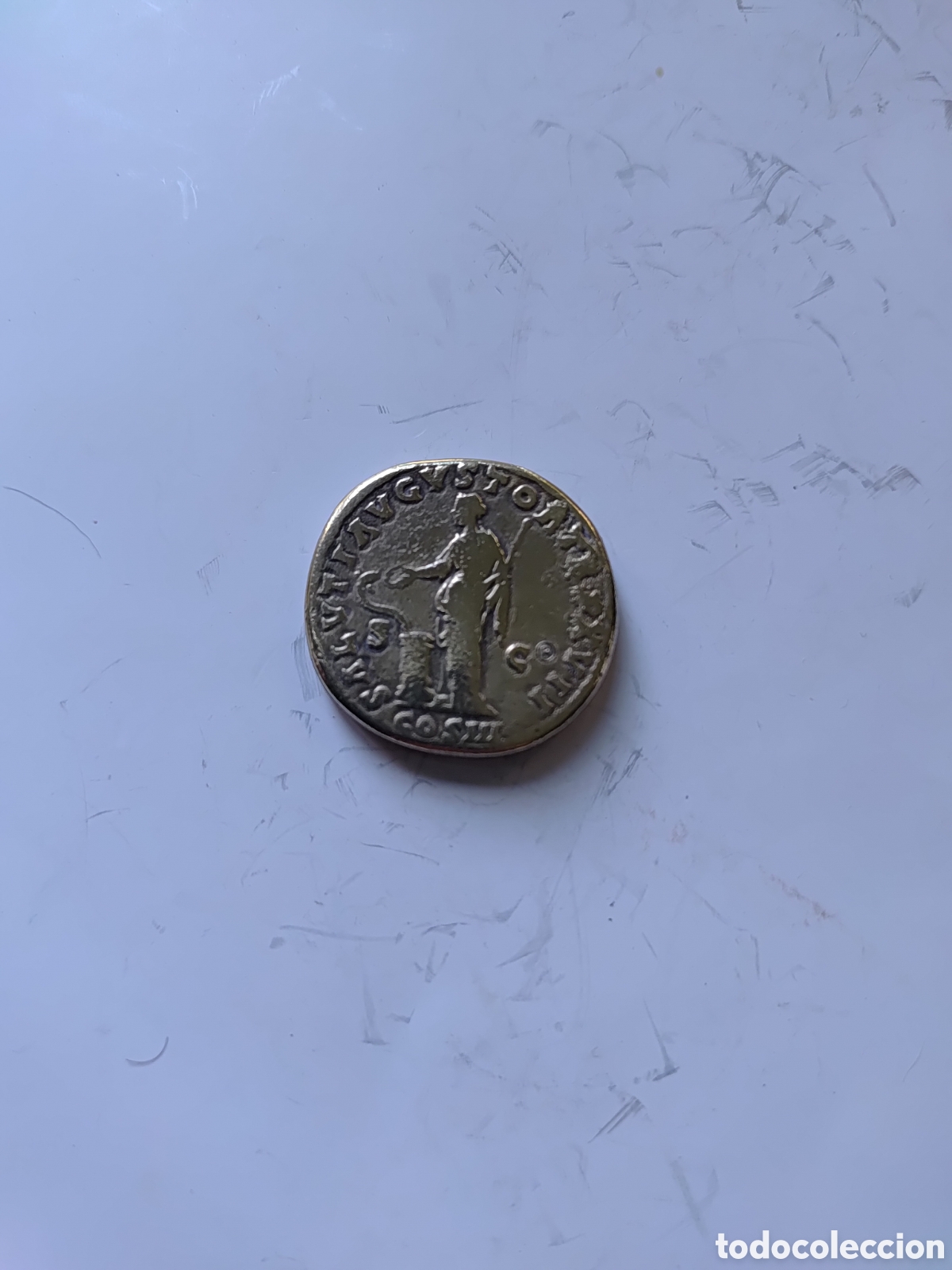 Monedas Imperio romano: 1 Denario Romano Antonio - Foto 1
