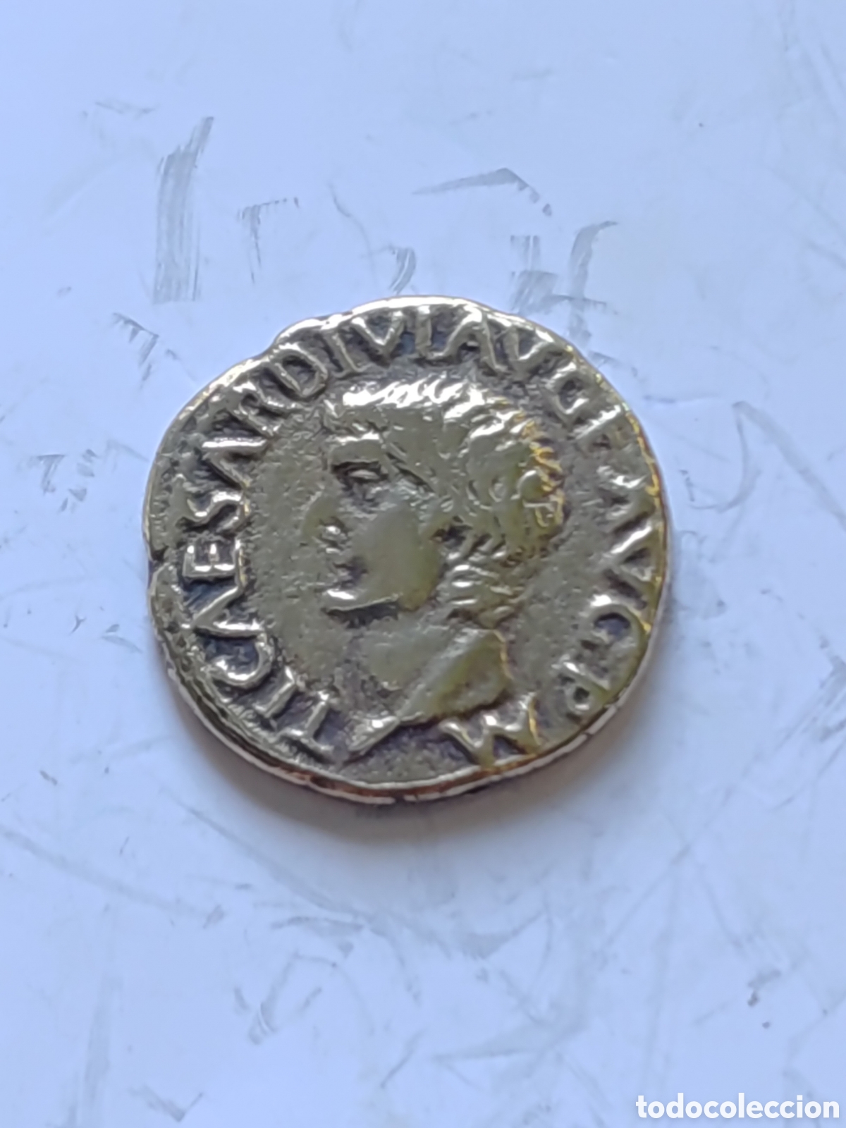 Monedas Imperio romano: Denario Tiberius Caesar Divi - Foto 1