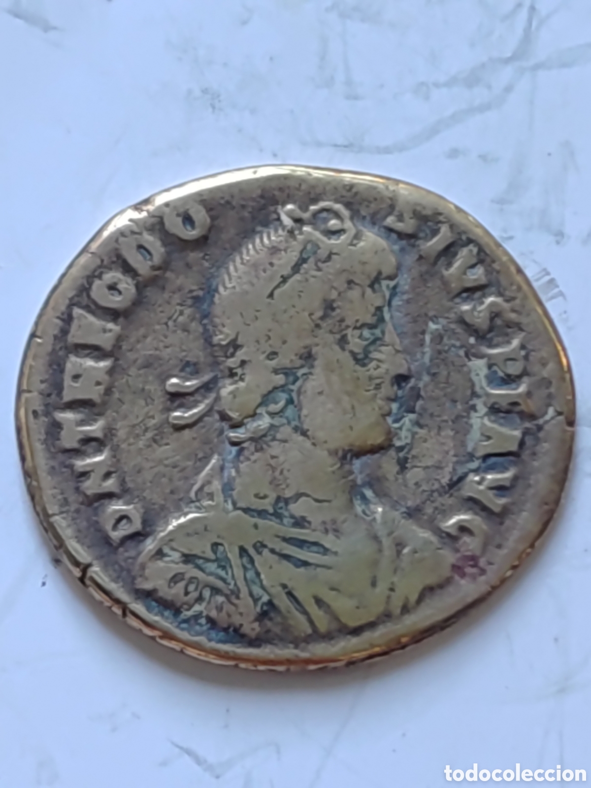 Monedas Imperio romano: Denario Romano cobre - Foto 1