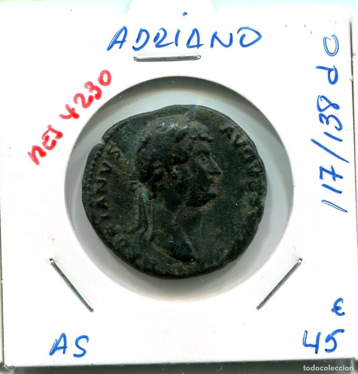 Monedas Imperio romano: AS ADRIANO 137/138 d.c ( MES4230 ) - Foto 1