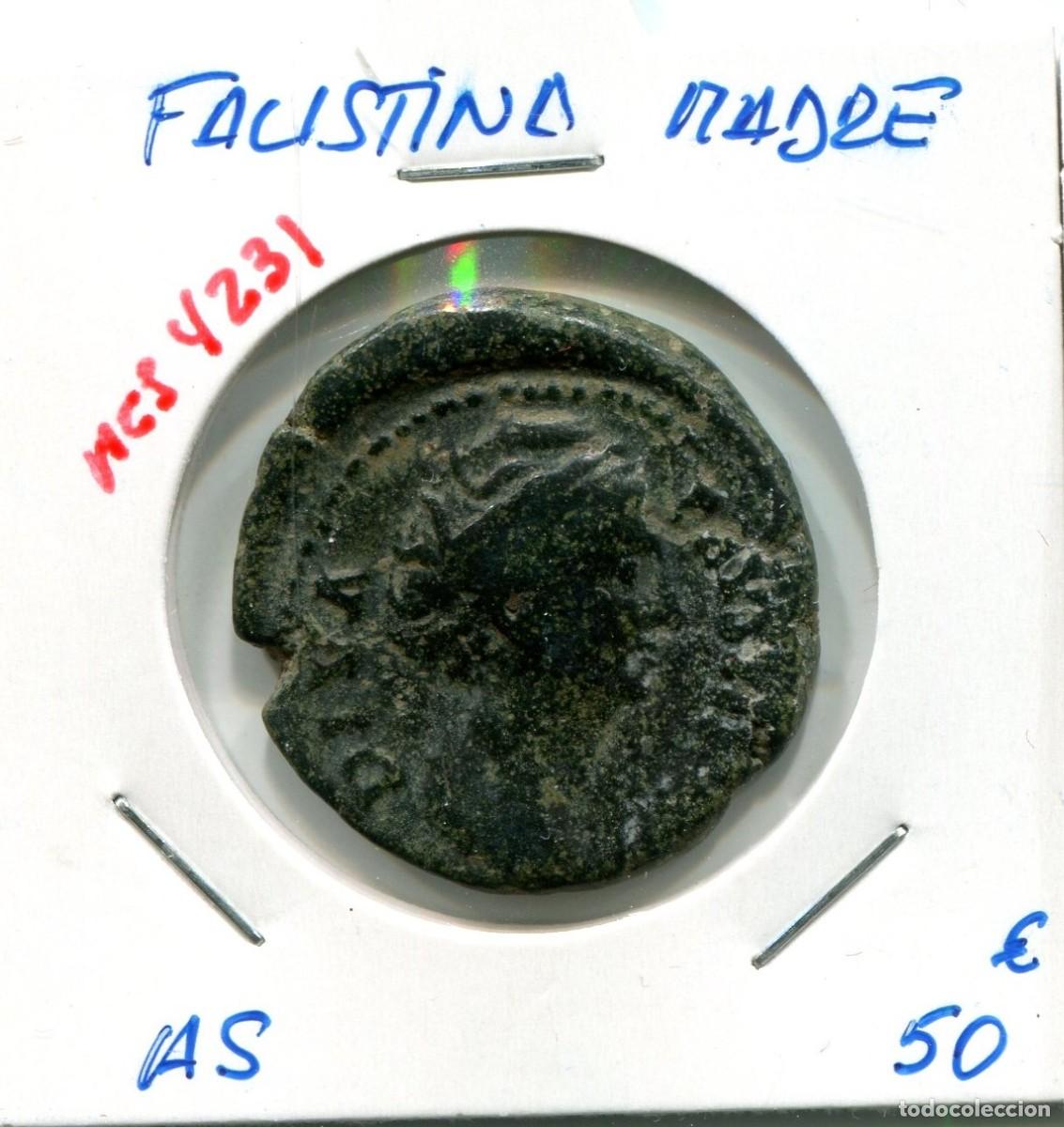 Monedas Imperio romano: AS FAUSTINA MADRE ( MES4231 ) - Foto 1