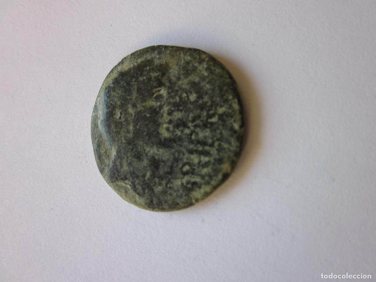 Monedas Imperio romano: As de Iripo. Augusto. Busto grande. - Foto 1