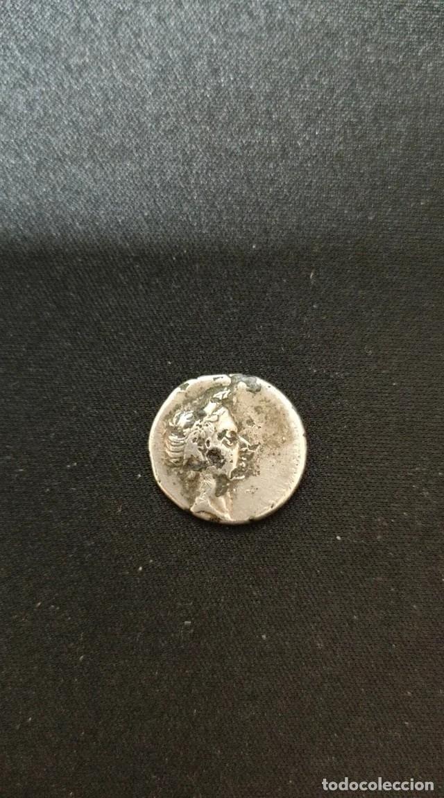 Monedas Imperio romano: Denario julio cesar forrado - Foto 5