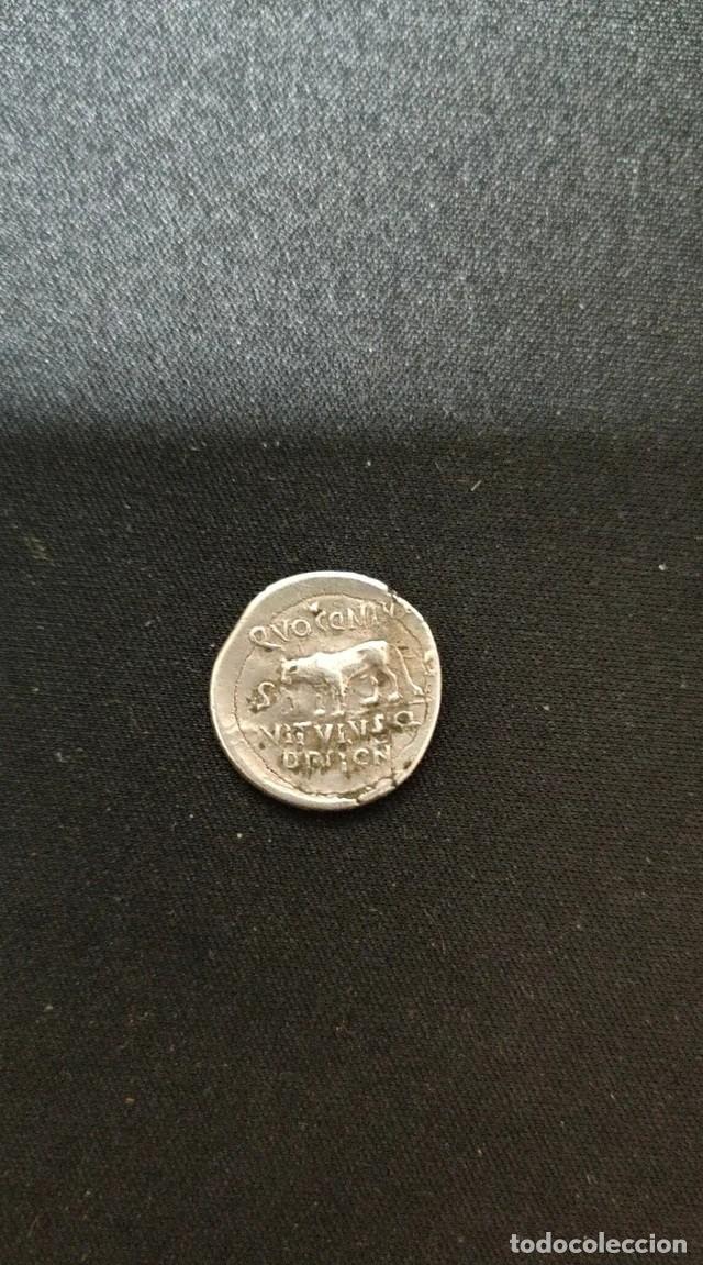 Monedas Imperio romano: Denario julio cesar forrado - Foto 6