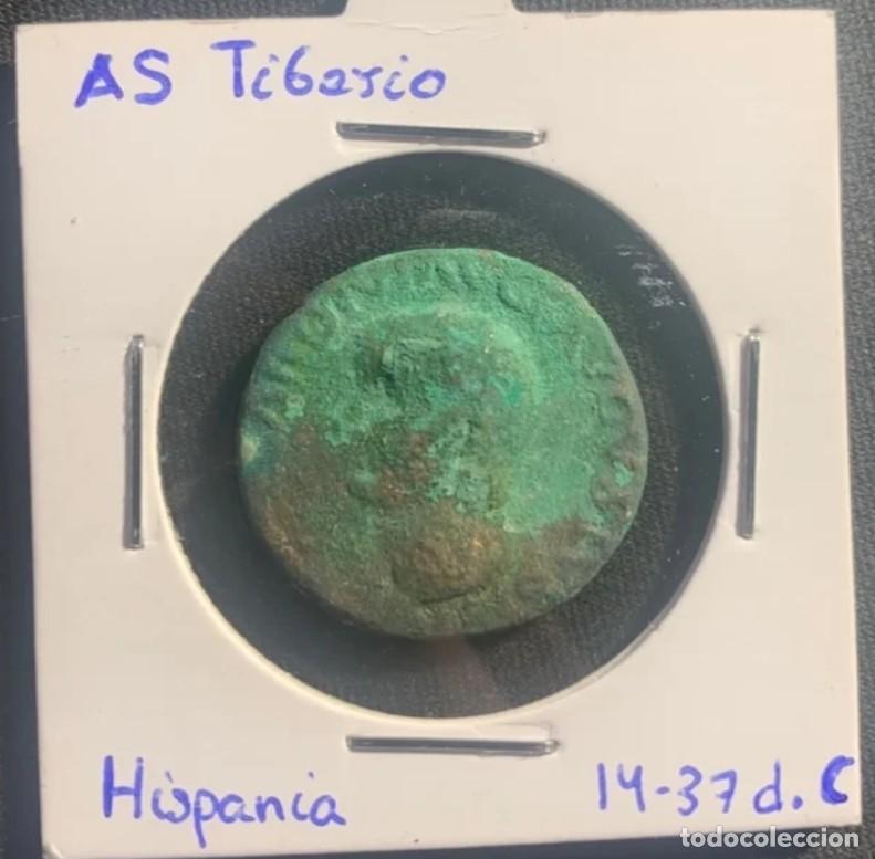 Monedas Imperio romano: As Tiberio, 14-37 d.C - Foto 1
