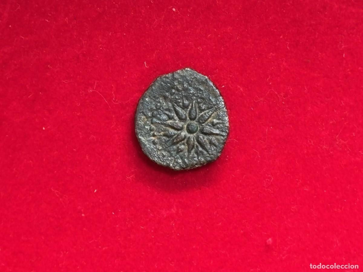 Monedas Imperio romano: sextante de Malaca, FAB 1365 , 2,35 gramos - Foto 2