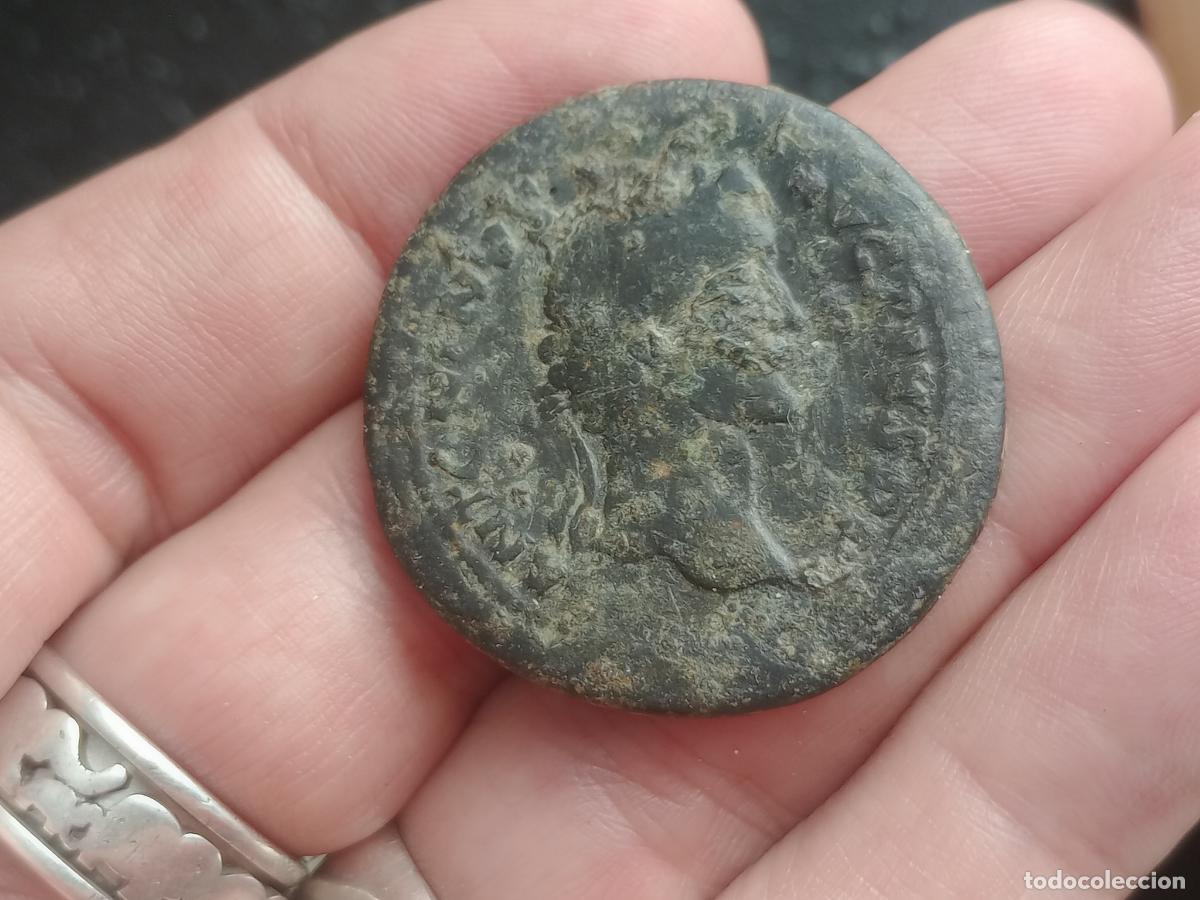 Monedas Imperio romano: Sestercio de Antonino P&iacute;o. ITALIA - Foto 2