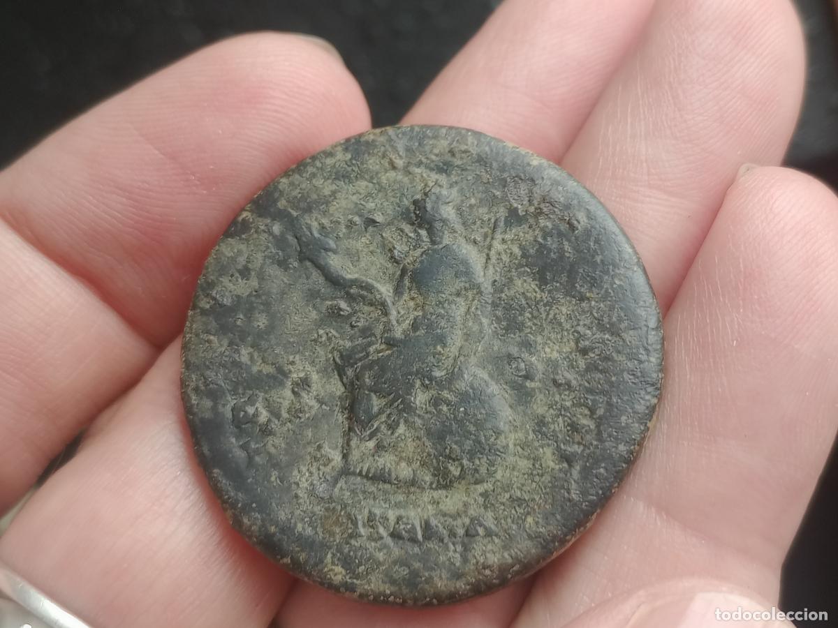 Monedas Imperio romano: Sestercio de Antonino P&iacute;o. ITALIA - Foto 1