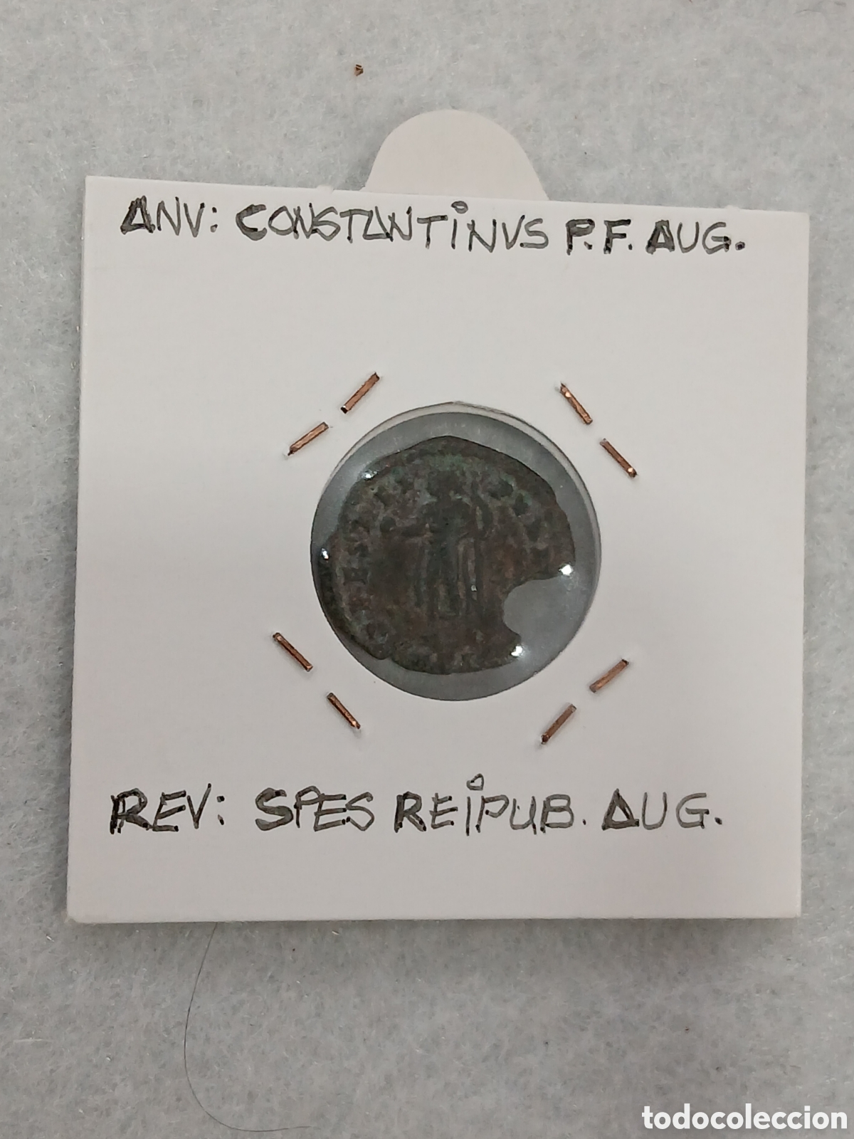 Monedas Imperio romano: &AElig;. Constantino II. (L129) - Foto 2