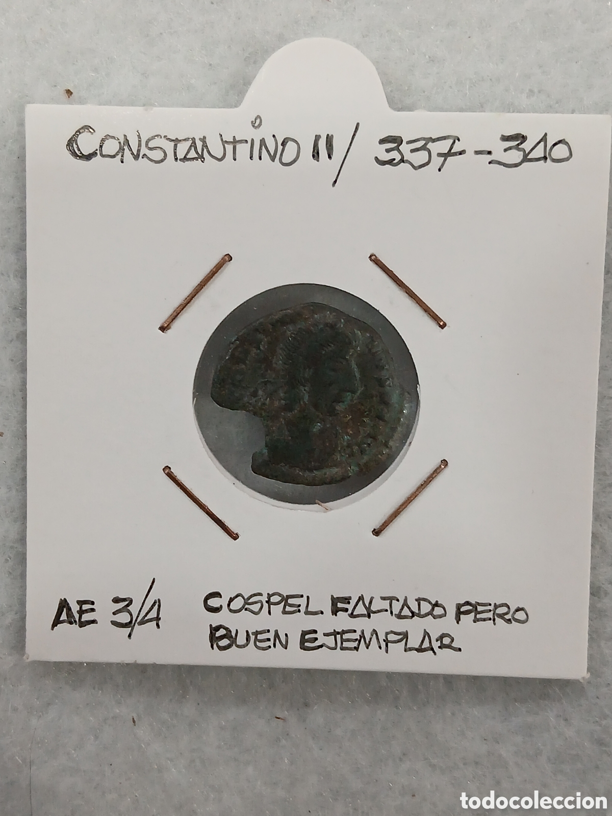 Monedas Imperio romano: &AElig;. Constantino II. (L129) - Foto 1