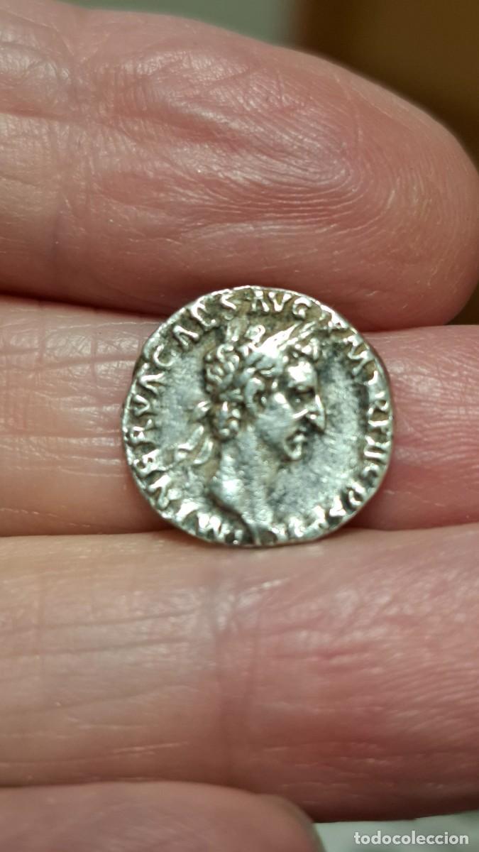Monedas Imperio romano: MONEDA DE 1 DENARIO DE NERVA (96-98) - Foto 3