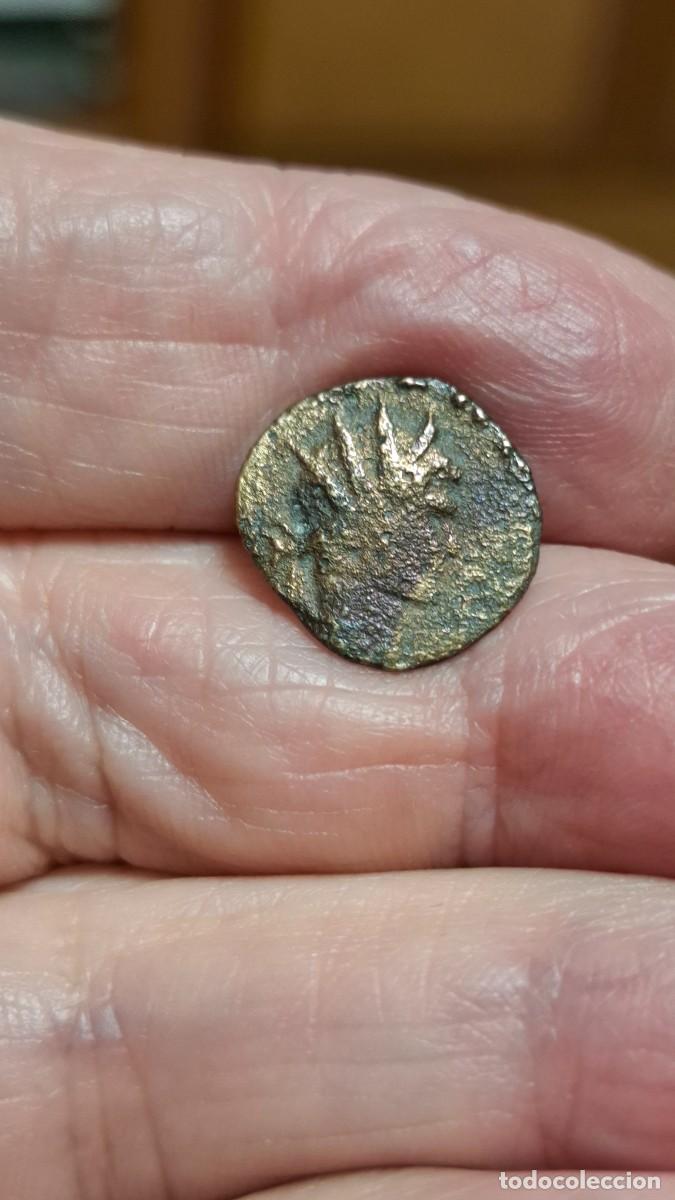 Monedas Imperio romano: MONEDA DE 1/2 CENTENIONAL DE CLAUDIO EL G&Oacute;TICO (268-270) - Foto 3