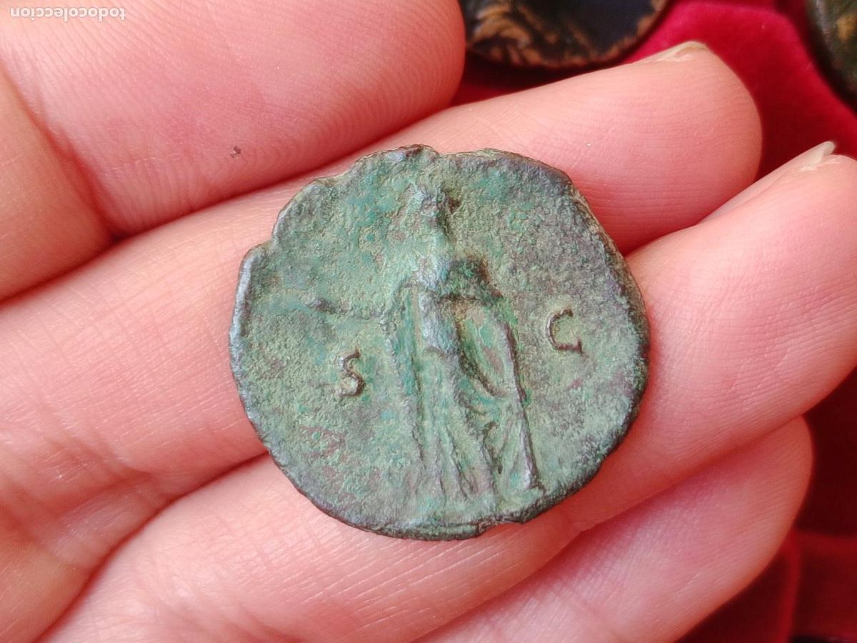 Monedas Imperio romano: Buen as de Vespasiano - Foto 2