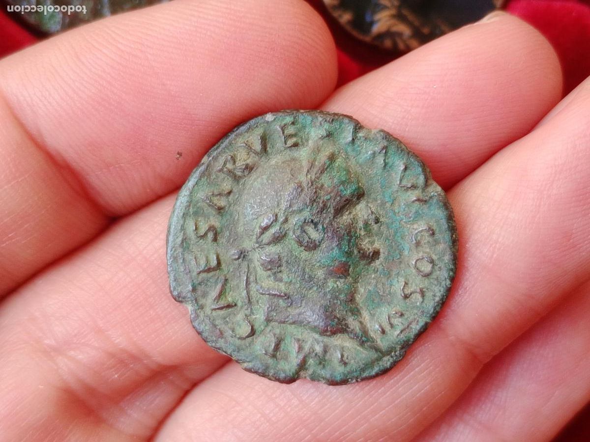 Monedas Imperio romano: Buen as de Vespasiano - Foto 1