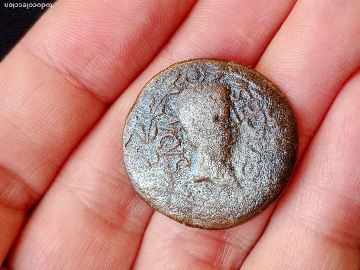 Monedas Imperio romano: As de la Celsa (Velilla del Ebro- Zaragoza) - Foto 1