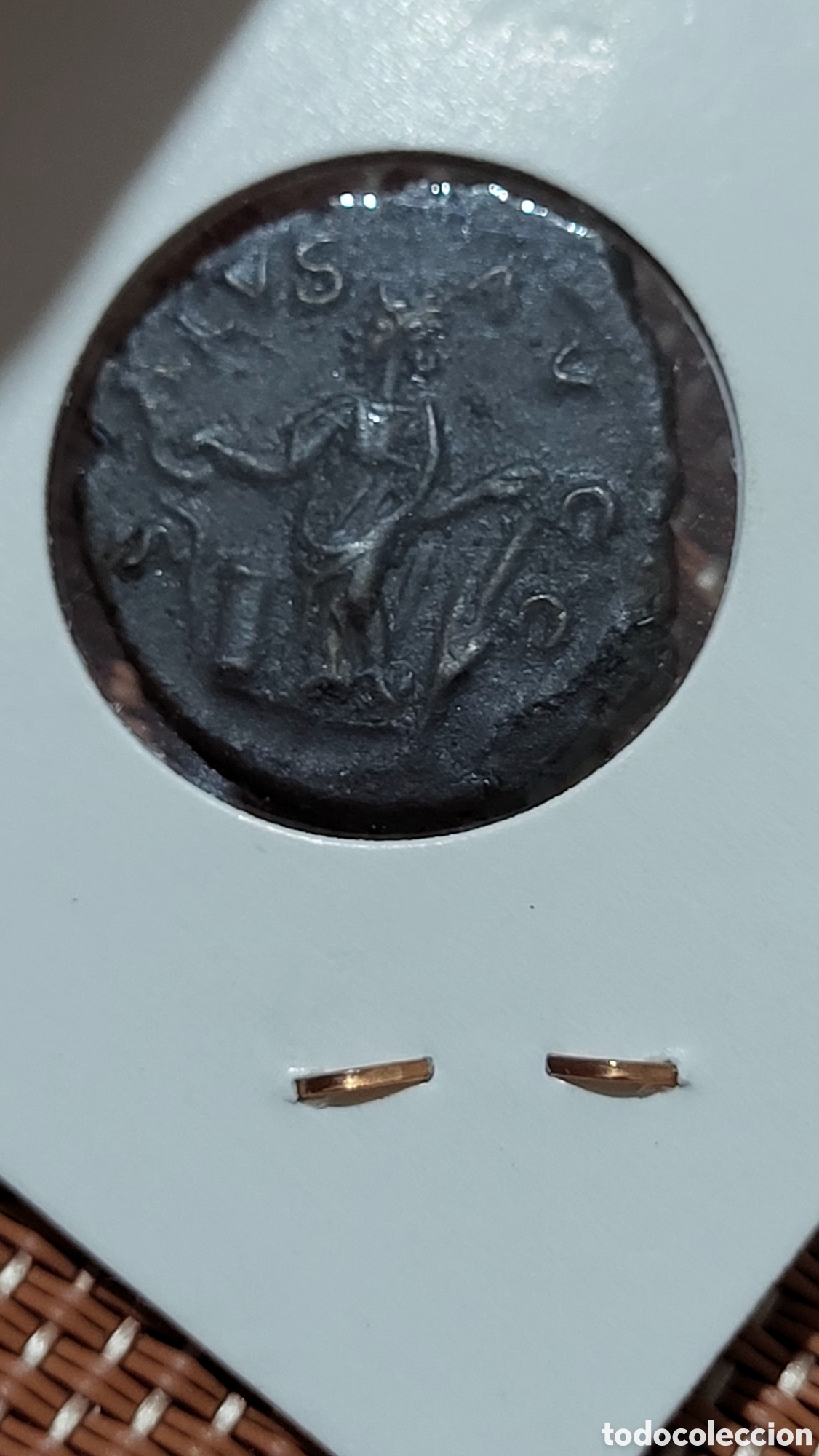 Monedas Imperio romano: Moneda antigua Tetricus&rdquo; Antoniniano - Foto 2