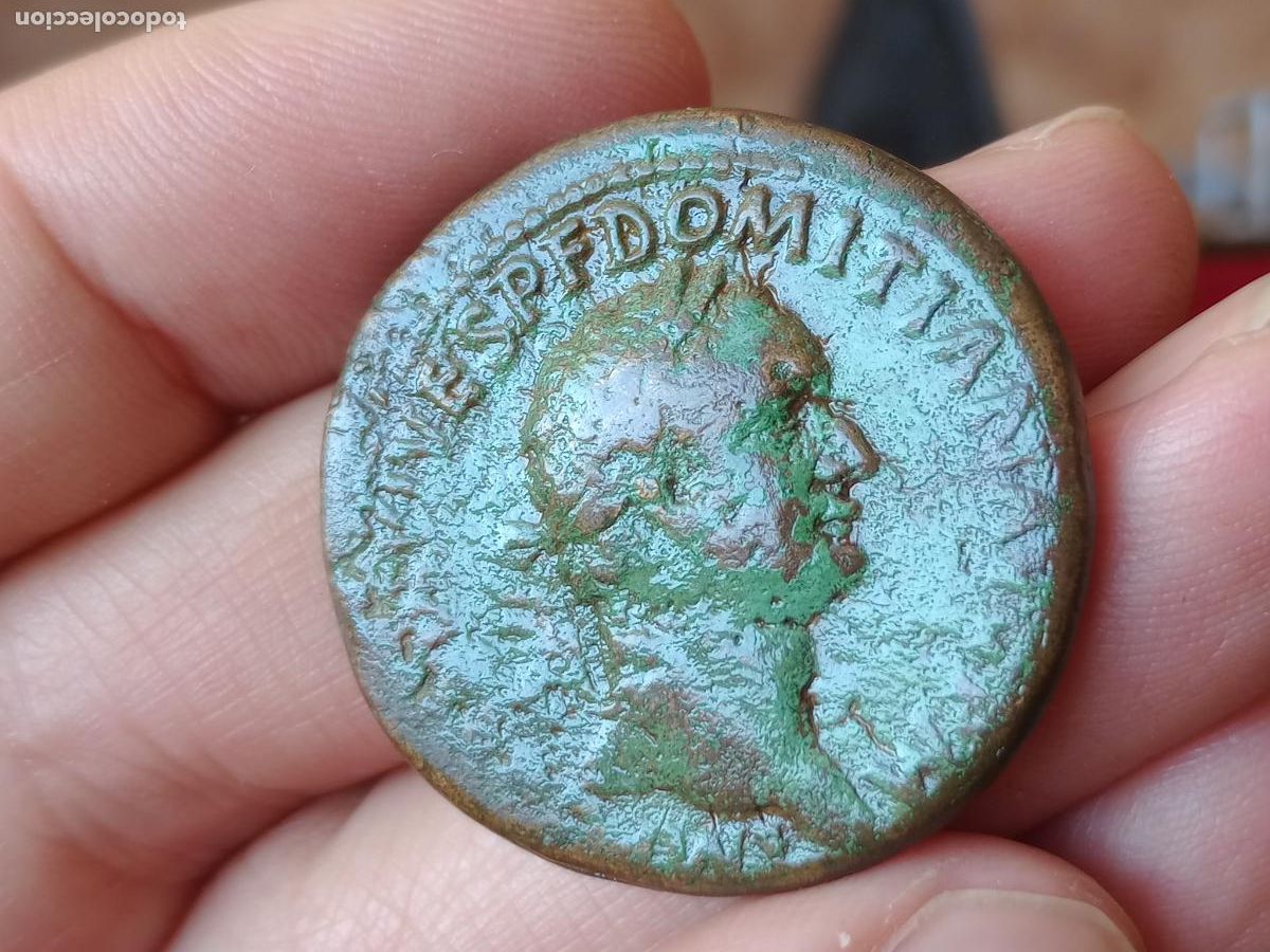 Monedas Imperio romano: Sestercio de Domiciano - Foto 1
