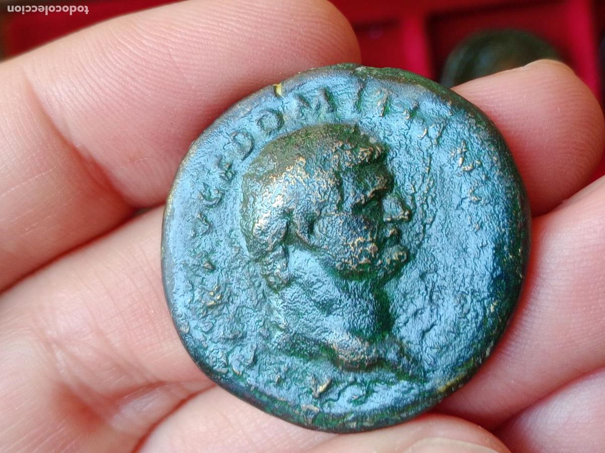 Monedas Imperio romano: Sestercio de Domiciano - Foto 1