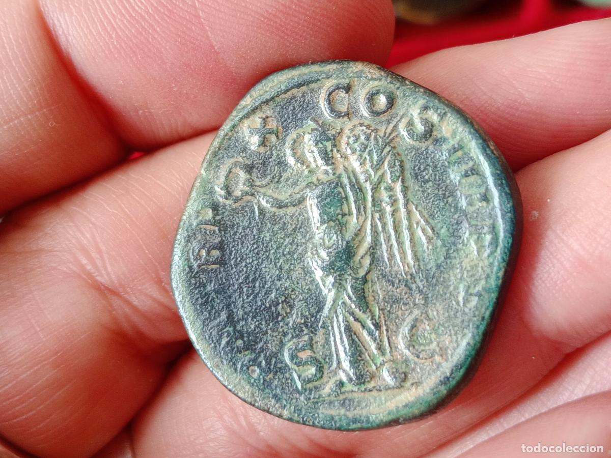 Monedas Imperio romano: Excelente sestercio de Alejandro Severo &AElig; Sestertius - Foto 1