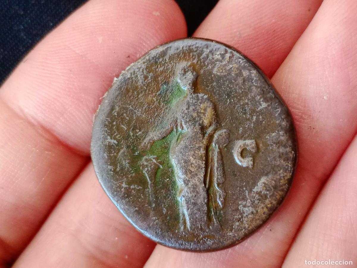 Monedas Imperio romano: SESTERCIO DE FAUSTINA - Foto 2