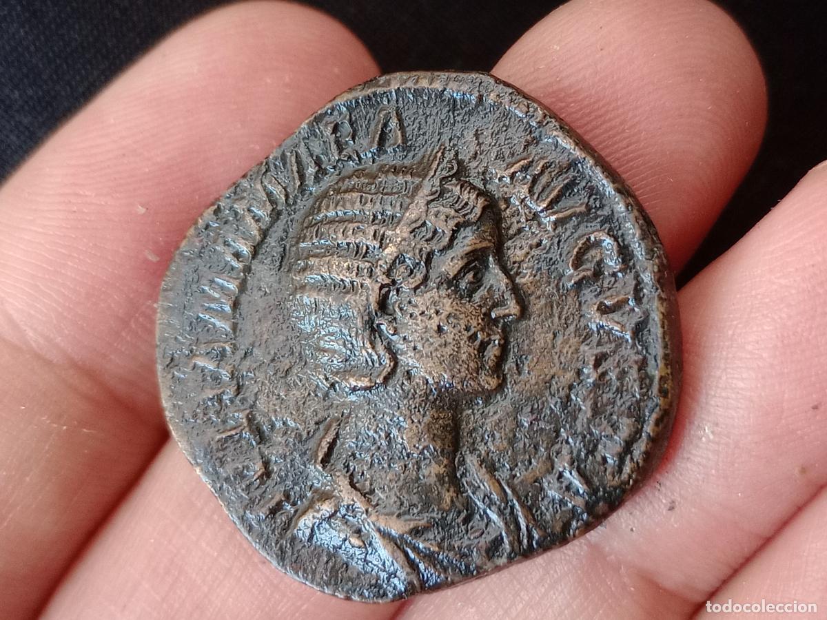 Monedas Imperio romano: SESTERCIO ROMA JULIA MAMEA - Foto 1