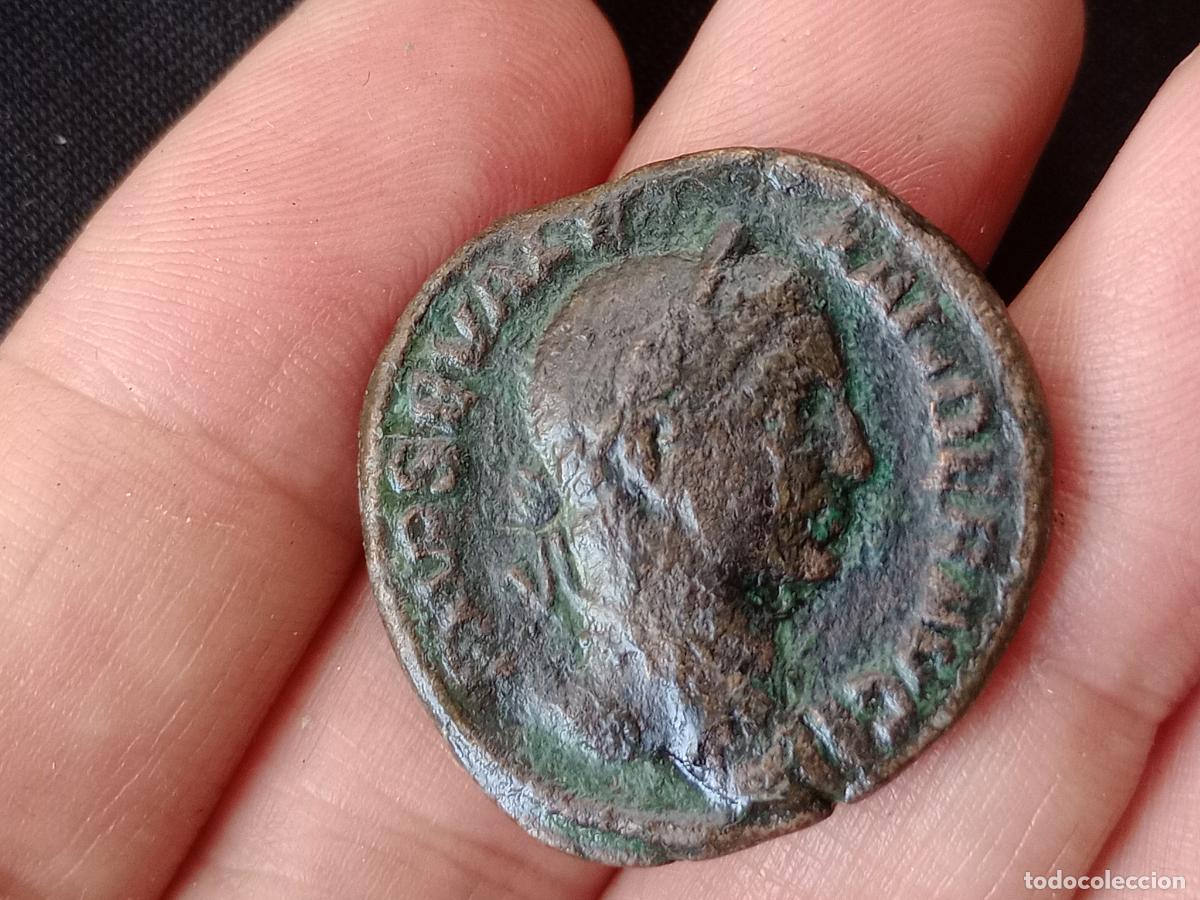 Monedas Imperio romano: Sestercio romano de Alejandro Severo - Foto 2