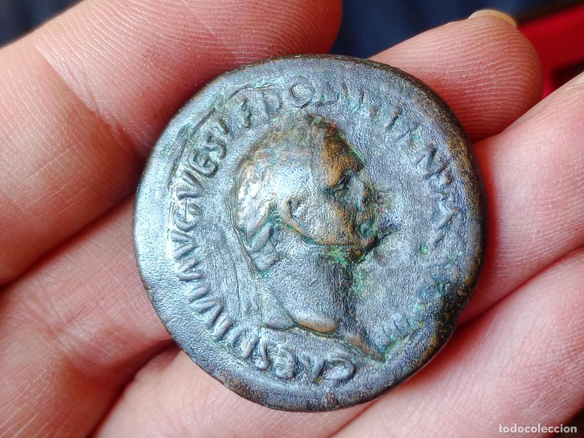 Monedas Imperio romano: Sestercio de Domiciano - Foto 2