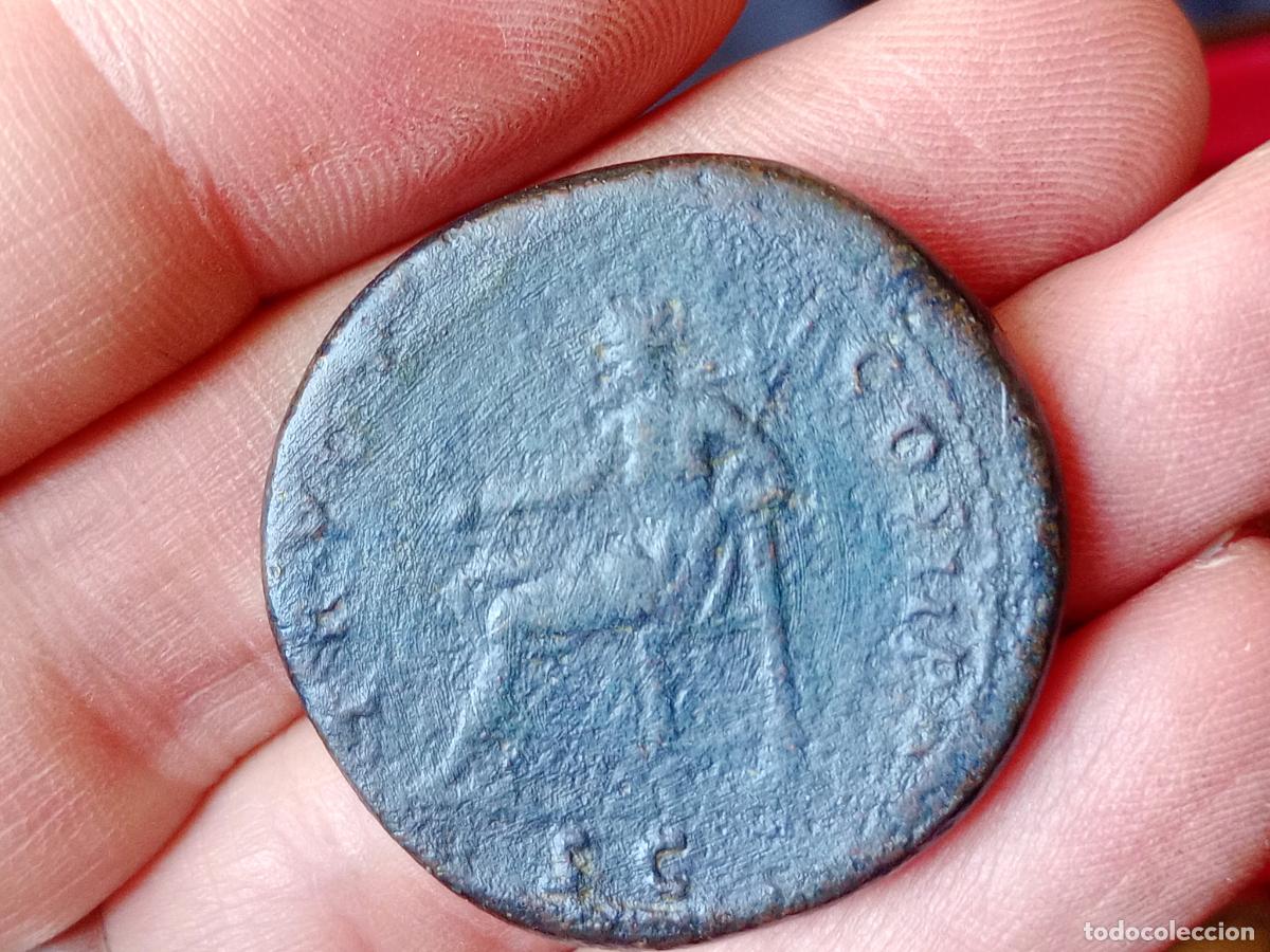 Monedas Imperio romano: Sestercio de Trajano - Foto 2